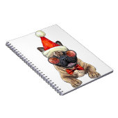 Kersthond Notitieboek (Rechterzijde)