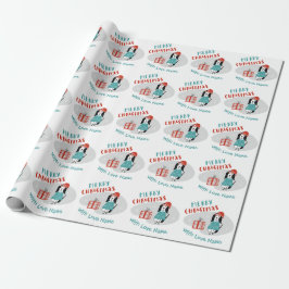 Kersthond op maat cadeaupapier