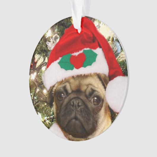 kersthond ornament (voorkant)