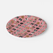 Kersthond Papieren Bordje (Gekanteld)