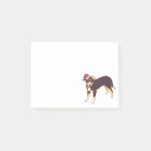Kersthond Post-it® Notes (Voorkant)