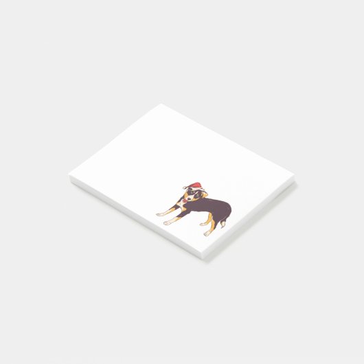 Kersthond Post-it® Notes (Schuin)