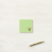 Kersthond Post-it® notes 3x3 (Op bureau)