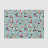 KERSTHOND SCHATTIGHEID TISSUEPAPIER (Voorkant)