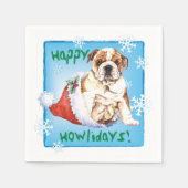 Kersthond Servet (Voorkant)