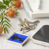 kersthond sleutelhanger (Zijkant)