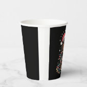 Kersthond Teckel Santa Xmas Wiener Papieren Bekers (Rechts)