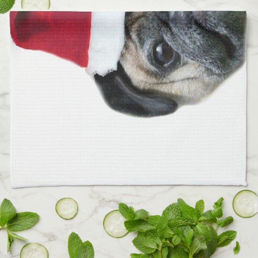 kersthond theedoek (Gevouwen)