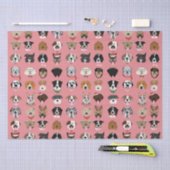 Kersthond Tissuepapier (Craft)