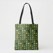 Kersthond Tote Bag (Voorkant)