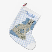 kersthond uit Staffordshire Grote Kerstsok (Voorkant (Hangend))