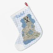 kersthond uit Staffordshire Grote Kerstsok (Achterkant (Hangend))