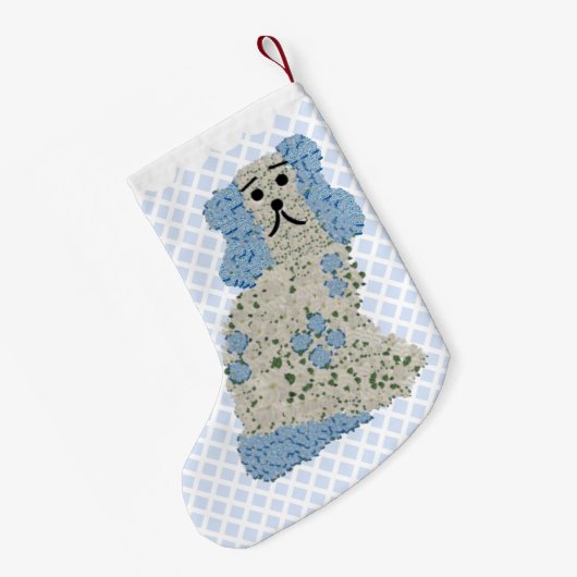 kersthond uit Staffordshire Kleine Kerstsok (Achterkant (Hangend))