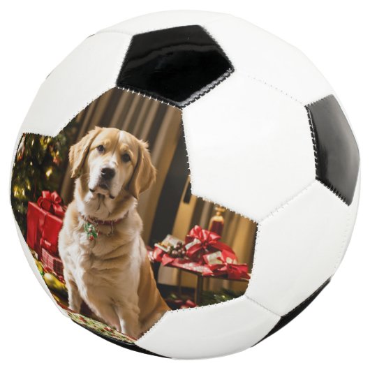 Kersthond Voetbal (Drie kwart)