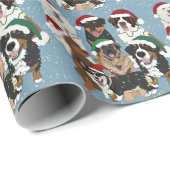 Kersthonden Cadeaupapier (Rol Hoek)