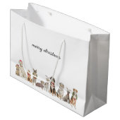 Kersthonden cadeautas (Voorkant Gekanteld)