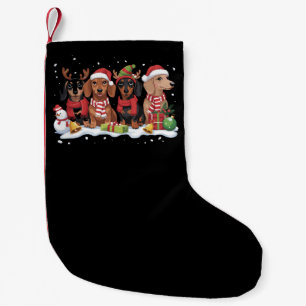 Kersthonden Dachshund Liefhebber Hond Moeder  Kleine Kerstsok