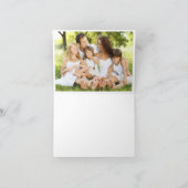 Kersthonden Foto Merry Bright Card Kaart (Binnen)