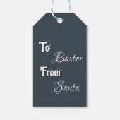  Kersthonden Gift Label Cadeaulabel (Achterkant)