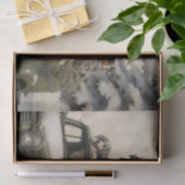 Kersthonden in een ouderwetse auto tissuepapier (Geschenk)