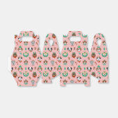 Kersthonden in Vakantie Accessoires Patroon Bedankdoosjes (Uitgevouwen)