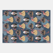 Kersthonden Inpakpapier Vel (Voorkant 3)