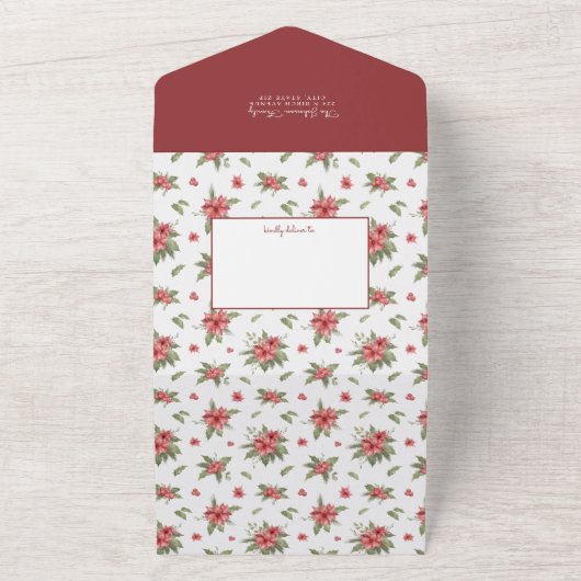 Kersthonden | Kaart met Kerstmis (Buitenkant)