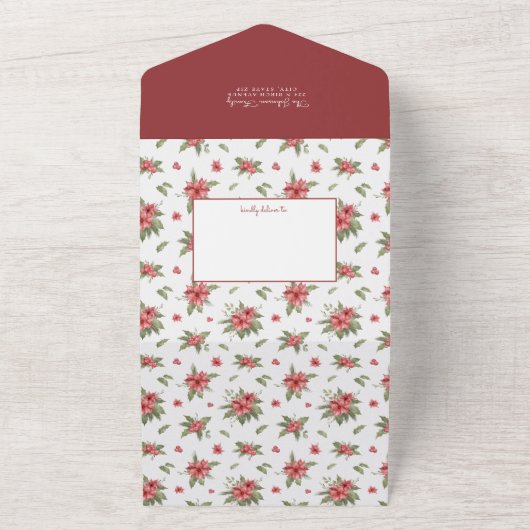 Kersthonden met auto | Kaart met Kerstmis (Buitenkant)