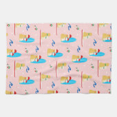 Kersthonden overleven met Seagulls Kitchen Towel Theedoek (Horizontaal)