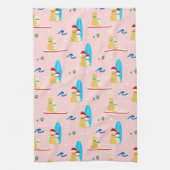 Kersthonden overleven met Seagulls Kitchen Towel Theedoek (Verticaal)