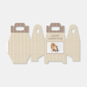  kersthondenfoto bedankdoosjes (Uitgevouwen)