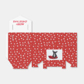  kersthondenfoto bedankdoosjes (Uitgevouwen)