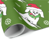 kerstHondenliefhebber Cadeaupapier (Rol Hoek)