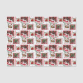 kerstHondenliefhebbers koning Charles en Doodle Tissuepapier (Voorkant)