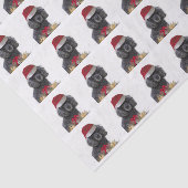 Kersthondenpapier Tissuepapier (Detail)