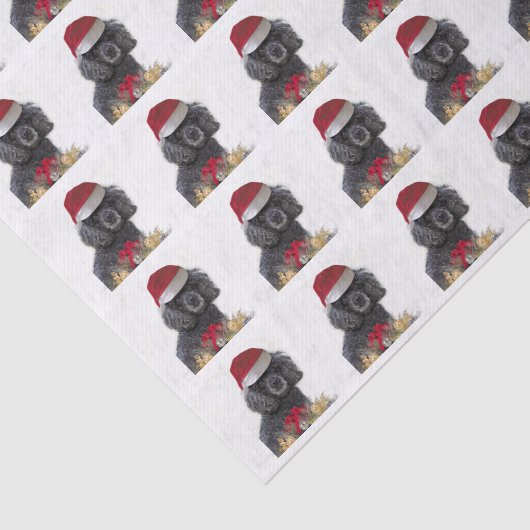 Kersthondenpapier Tissuepapier (Detail)