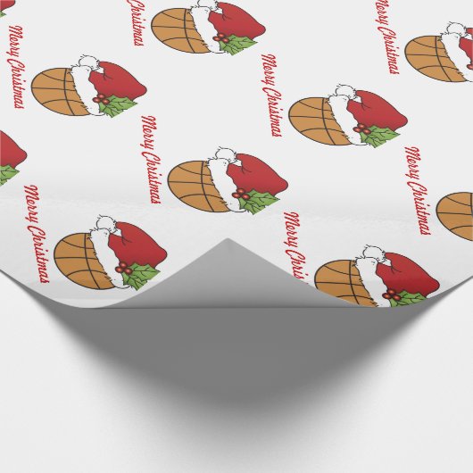 Kersthonkbal Cadeaupapier (Hoek)