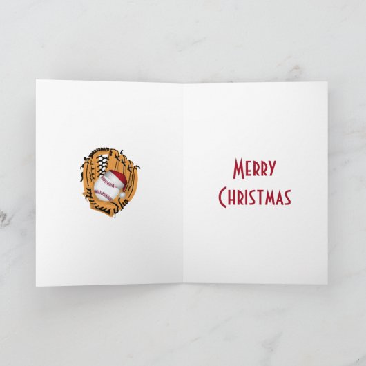 Kersthonkbal Feestdagen Kaart (Binnen)