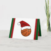 Kersthonkbal Feestdagen Kaart (Voorkant)