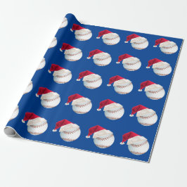 Kersthonkbal Funny Santa Holiday Cadeaupapier