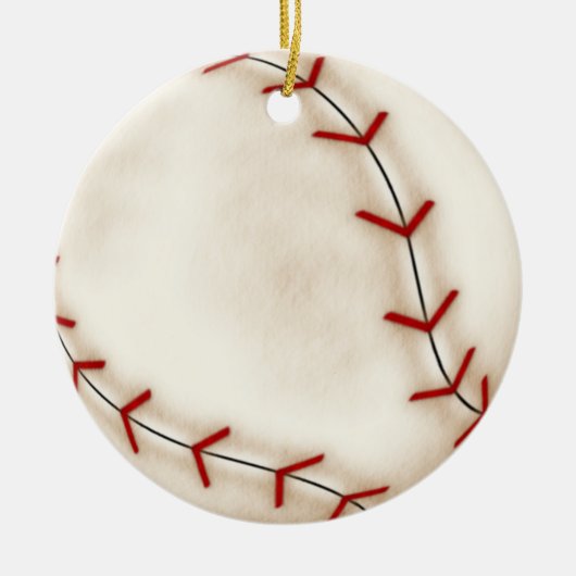Kersthonkbal Keramisch Ornament (Voorkant)