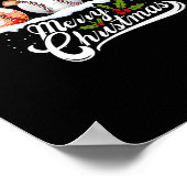 Kersthonkbal kerstbal kerstbal kerstkerstkerstbal  poster (Hoek)