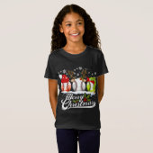 Kersthonkbal kerstbal kerstbal kerstkerstkerstbal  t-shirt (Voorkant volledig)