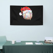 Kersthonkbal kerstbal kerstkerstbal kerstmis spandoek (Beurs)