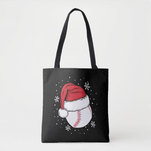 Kersthonkbal kerstcadeautjes met kerstcadeautjes tote bag (Voorkant)