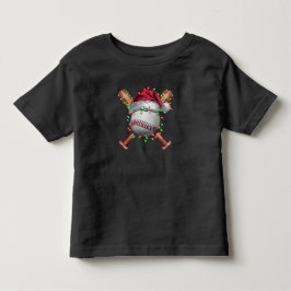 Kersthonkbal Kerstman Sport Kerst Vakantie Kinder Shirts