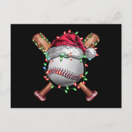 Kersthonkbal Kerstman Sport Kerstvakantie Feestdagenkaart
