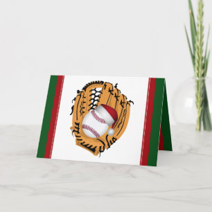 Kersthonkbal Mitt en Ball Feestdagen Kaart