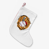 Kersthonkbal Mitt en Ball Kleine Kerstsok (Voorkant (Hangend))