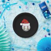 Kersthonkbal Papieren Bordje (Feest)